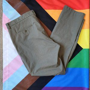 Vineyard Vines On The Go Long Pants 38x32 - Mens Performance Stretch (Green)